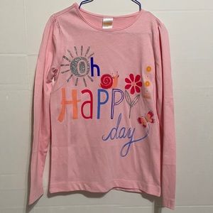 Gymboree long sleeve shirt size 8 pink